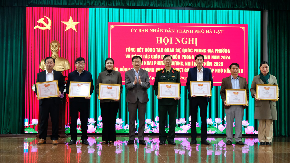Đà Lạt: Thực hiện tốt công tác quân sự, quốc phòng địa phương năm 2024