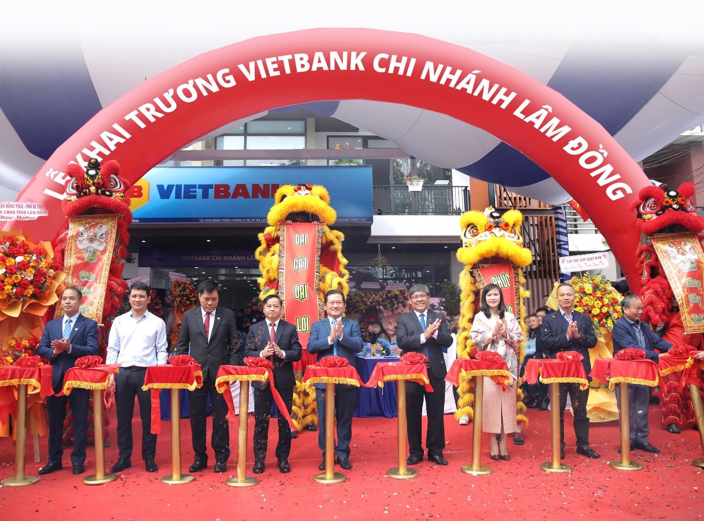 Vietbank khai trương chi nhánh đầu tiên tại Lâm Đồng, mở rộng mạng lưới lên 130 điểm giao dịch
