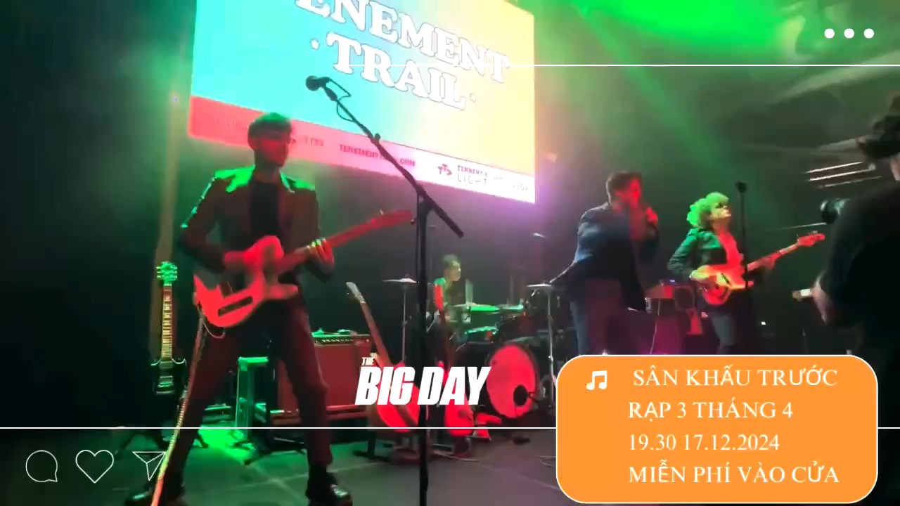 Đà Lạt: Dự báo bùng nổ đêm nhạc Rock tại rạp 3/4 Khu Hòa Bình