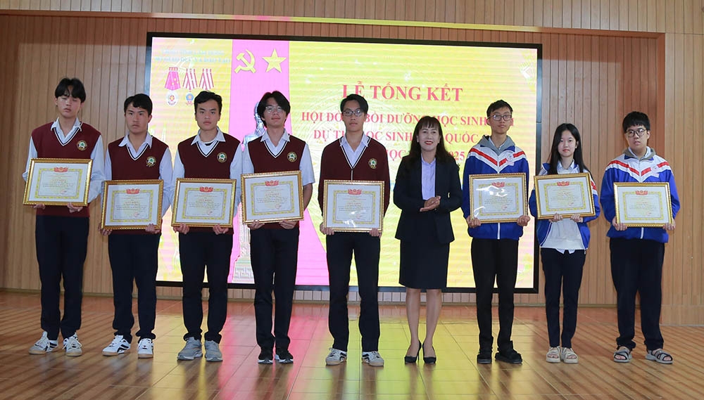 80 học sinh Lâm Đồng tham dự kỳ thi chọn học sinh giỏi quốc gia năm học 2024-2025