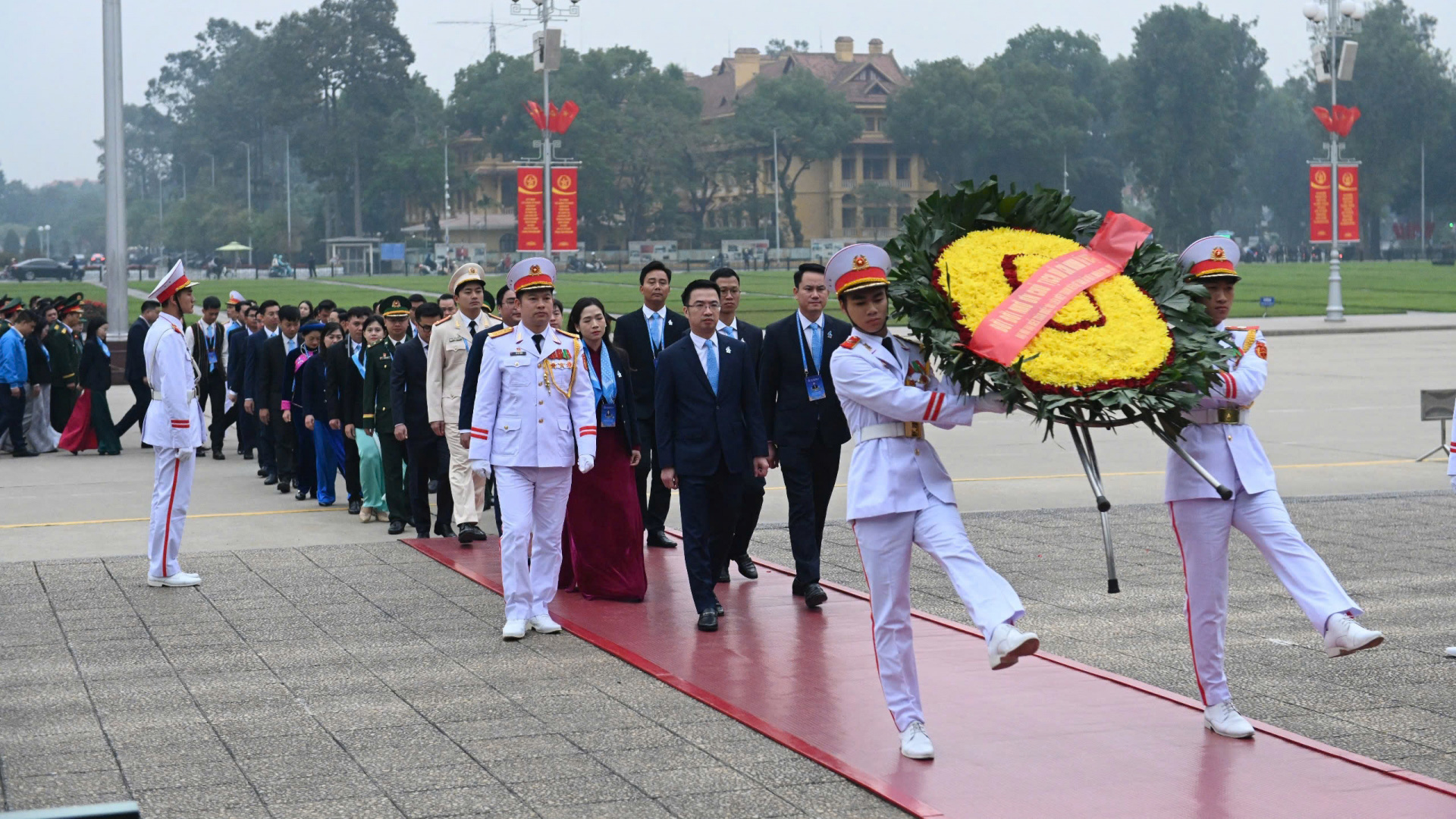 Đại hội Đại biểu toàn quốc Hội Liên hiệp thanh niên Việt Nam bước vào ngày làm việc đầu tiên