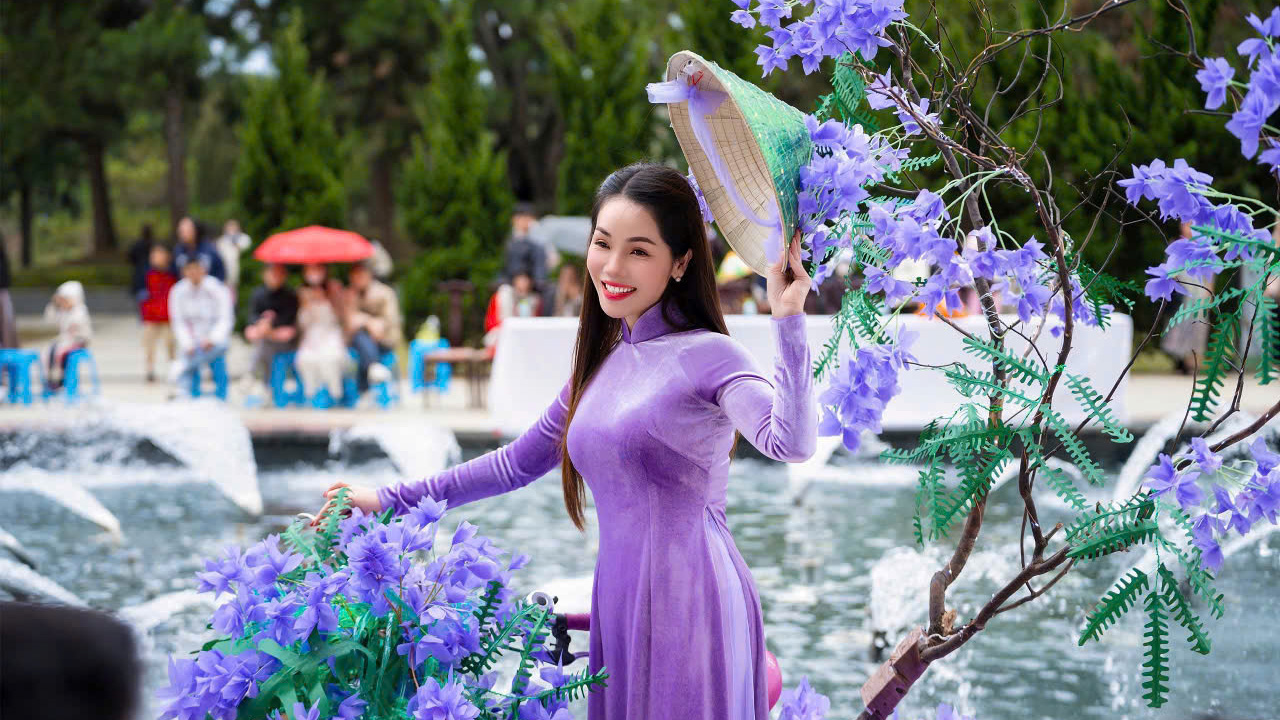 Sắc tím Đà Lạt