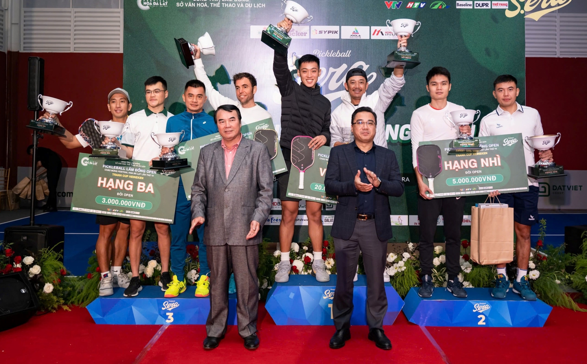 Gần 400 tay vợt tranh tài tại giải Pickleball Lâm Đồng mở rộng 2024