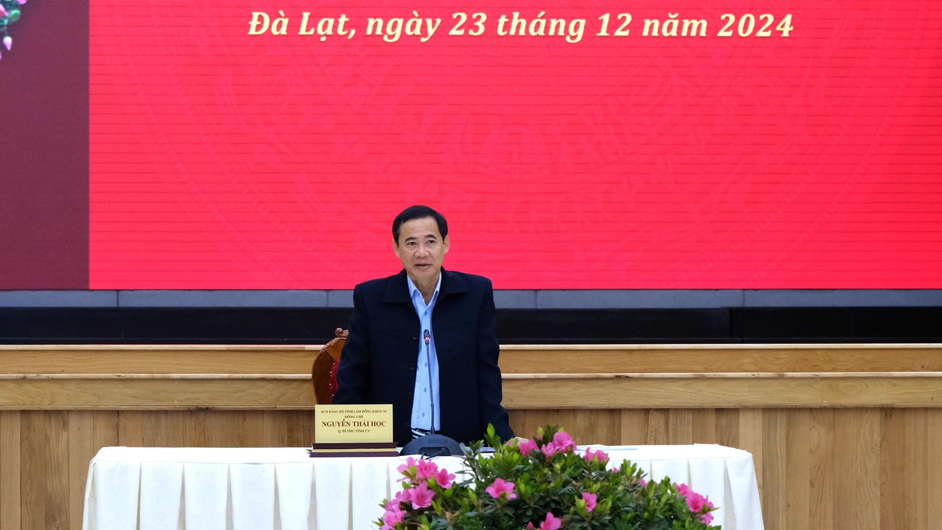 Quyền Bí thư Tỉnh ủy Nguyễn Thái Học: Rà soát, xử lý kịp thời đơn thư khiếu nại, tố cáo của công dân