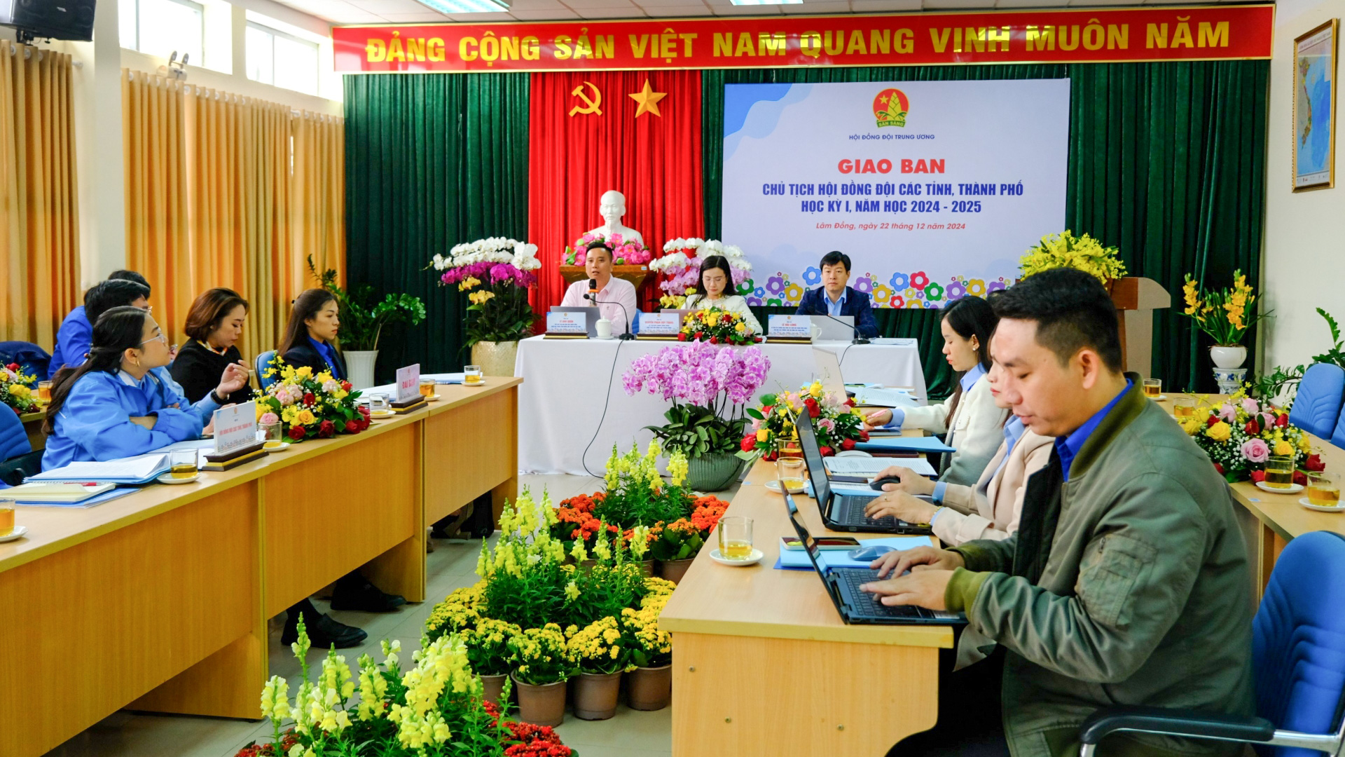 Hội nghị giao ban Chủ tịch Hội đồng Đội các tỉnh, thành phố