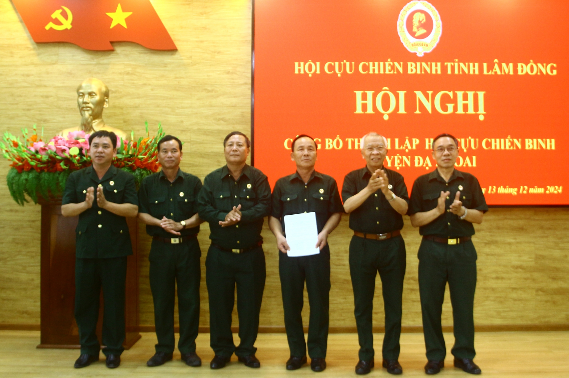 Thành lập Hội Cựu Chiến binh huyện Đạ Huoai