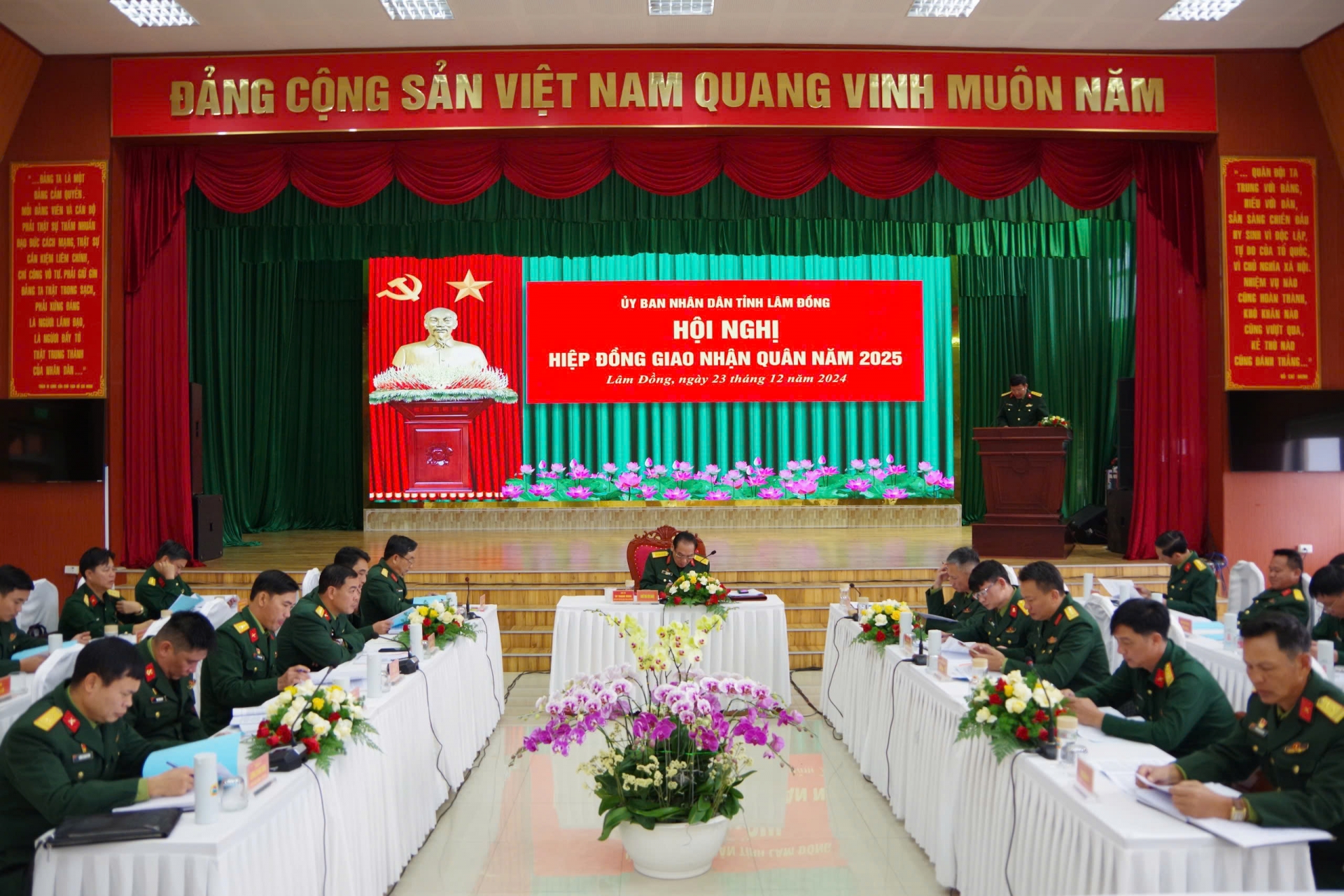 Bộ CHQS tỉnh hiệp đồng giao nhận quân năm 2025