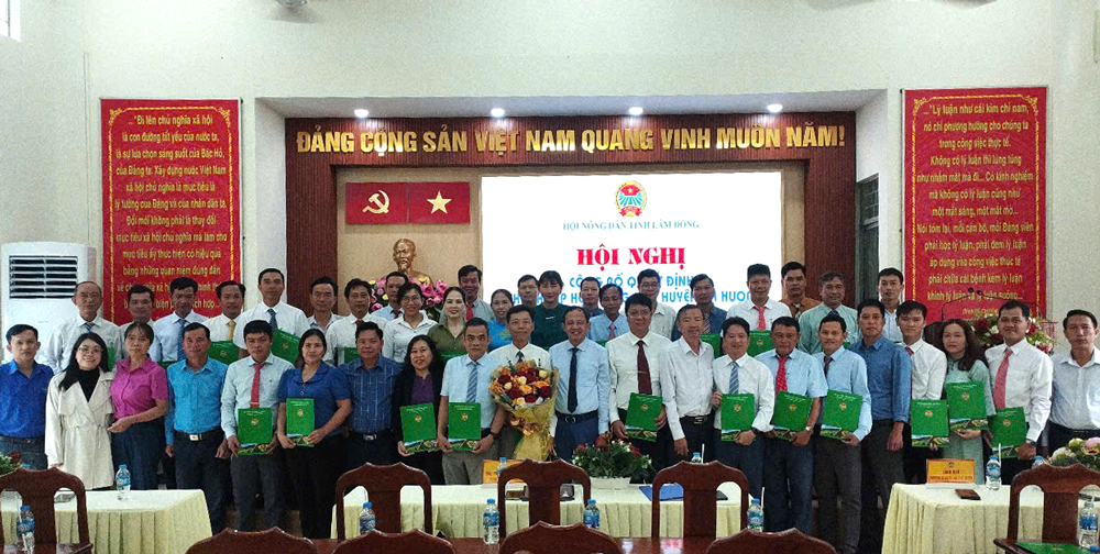 Thành lập Hội Nông dân huyện Đạ Huoai