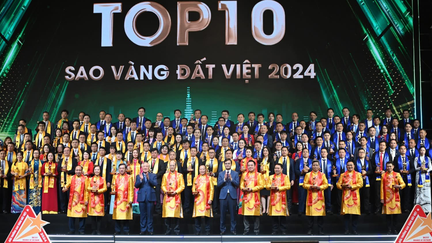 Lâm Đồng: 3 doanh nghiệp đạt giải Sao Vàng đất Việt 2024