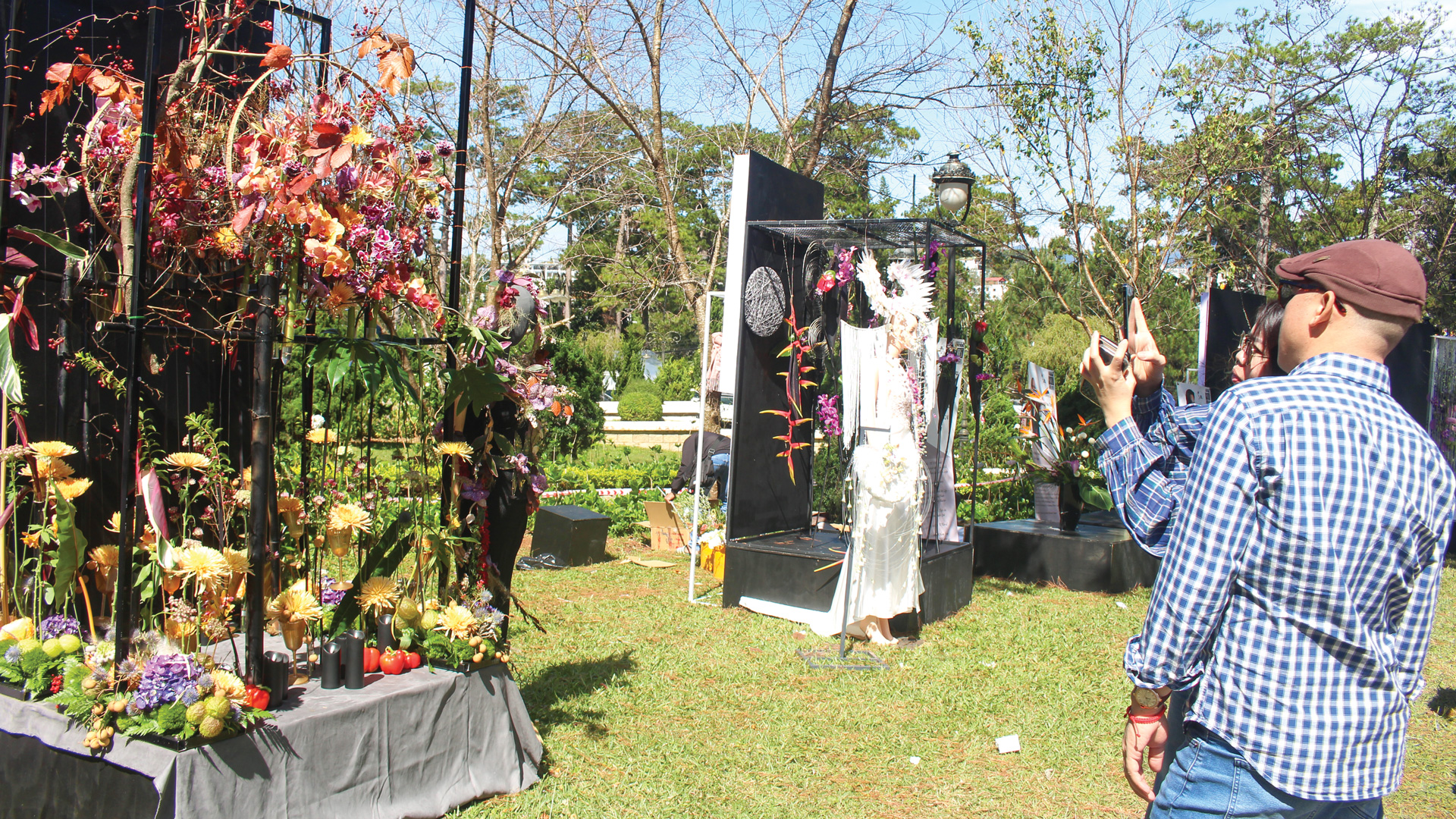 Lộng lẫy hoa tươi nghệ thuật