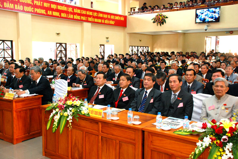 Đại biểu tham dự đại hội
