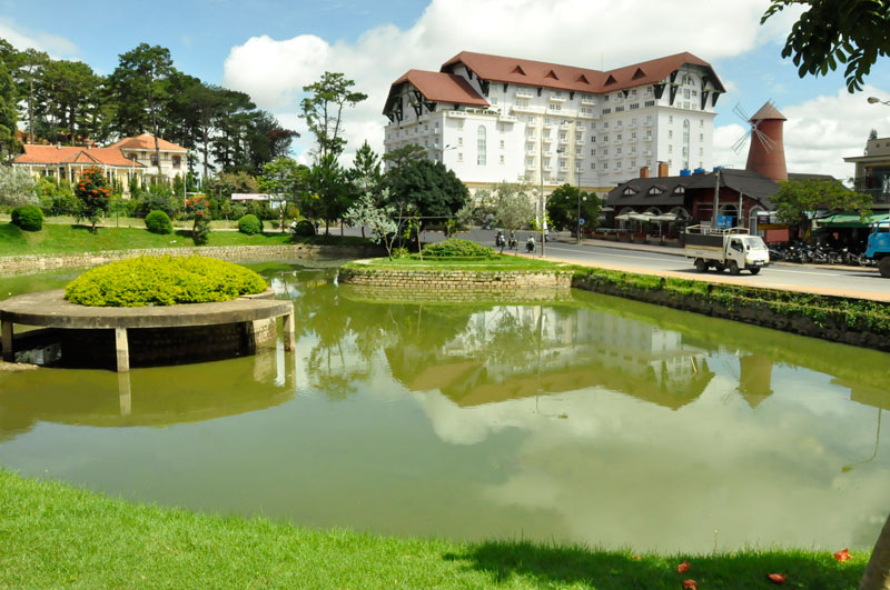 Kiến trúc phố mới.