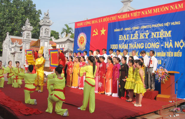 Phường tôi vào đại lễ