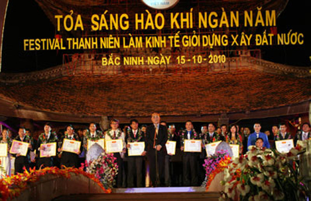 Festival Thanh niên làm kinh tế giỏi dựng xây đất nước
