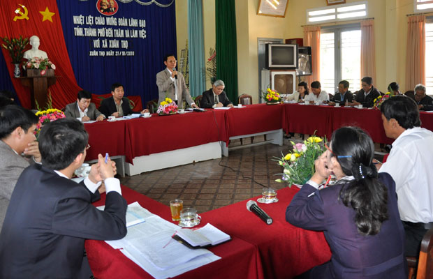 Tổ chức 3 đoàn kiểm tra 4 năm thực hiện cuộc vận động “học tập và làm theo tấm gương đạo đức Hồ Chí Minh” tại các địa phương