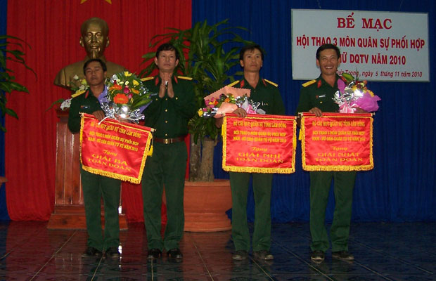 Hội thao 3 môn quân sự phối hợp nam, nữ dân quân tự vệ: An toàn, Sôi nổi, thành tích cao