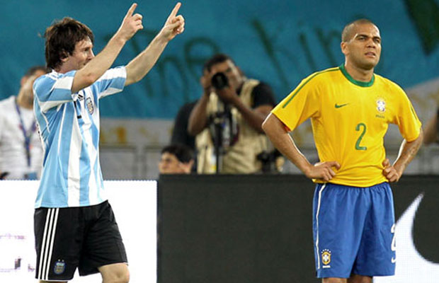 Messi giúp Argentina nhấn chìm Brazil