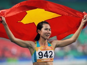 Vinh danh vận động viên điền kinh tại ASIAD 16