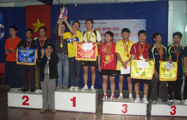Giải bóng bàn các doanh nghiệp Lâm Đồng lần thứ III năm 2010