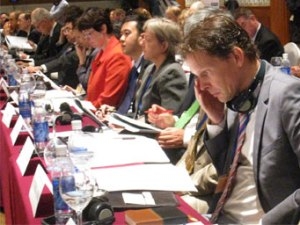 Các đại biểu tham dự Diễn đàn doanh nghiệp Việt Nam 2010.