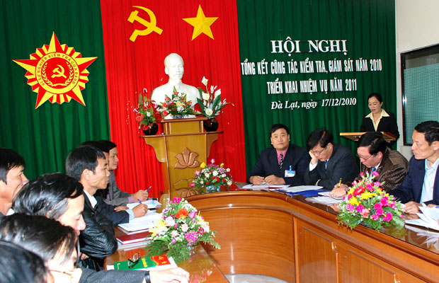Tổng kết công tác kiểm tra, giám sát năm 2010
