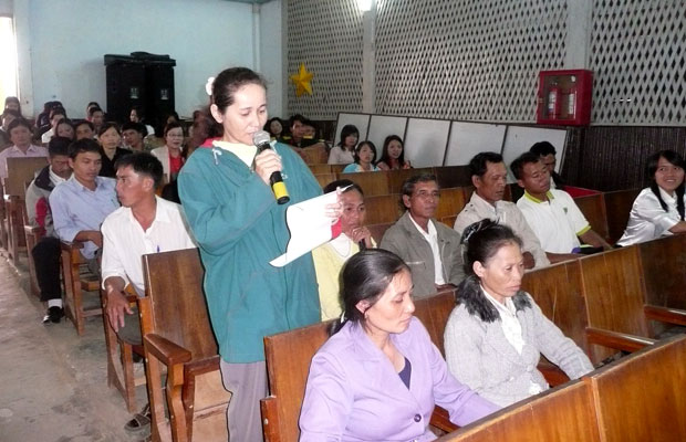 Tạo nguồn cán bộ xã ở Lâm Hà