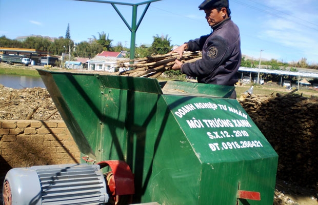 Thêm một sáng chế máy xay rác thải thành phân bón