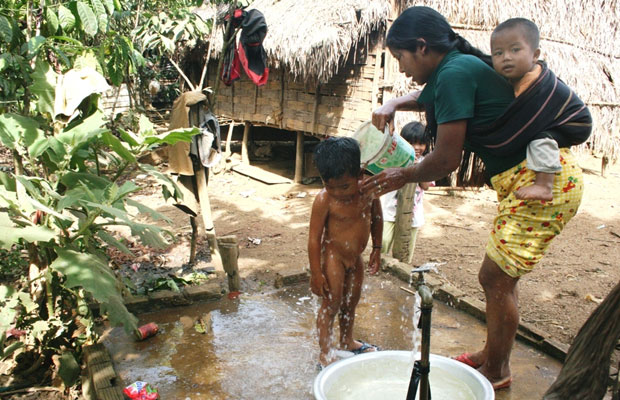 Gian nan nước sạch về thôn