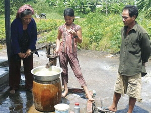 Bắc Bộ có nhiều nguy cơ nhiễm độc nước ngầm