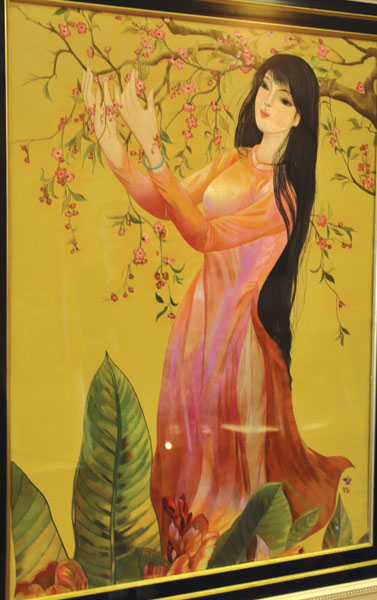 Mùa xuân hoa và người