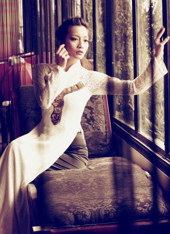 Áo dài vào xuân