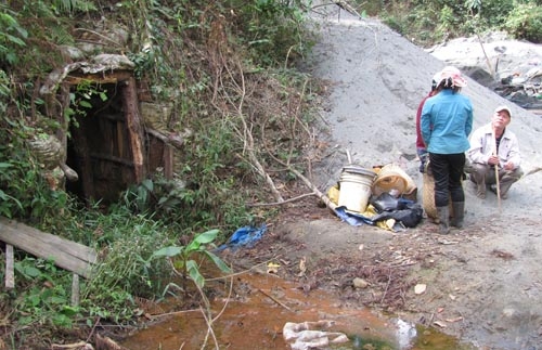 Lạc Dương: Đánh sập hàng loạt bãi thiếc khai thác trái phép quy mô lớn