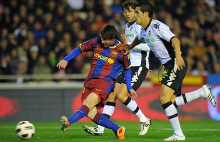 Messi giúp Barca giành 3 điểm quý giá