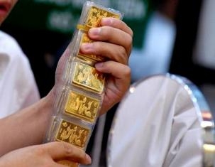 Vàng vọt tăng phiên đầu tuần