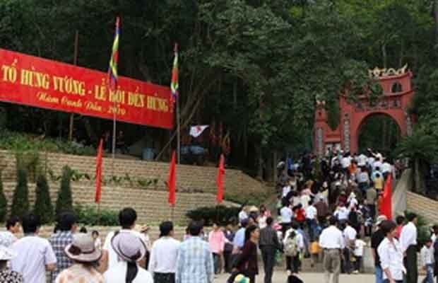 Thành lập đoàn kiểm tra liên ngành tại Đền Hùng