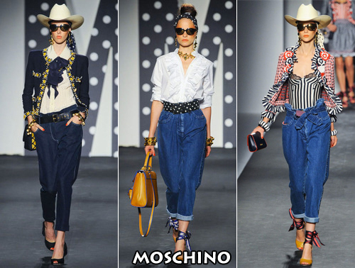 Màu xanh denim trở lại