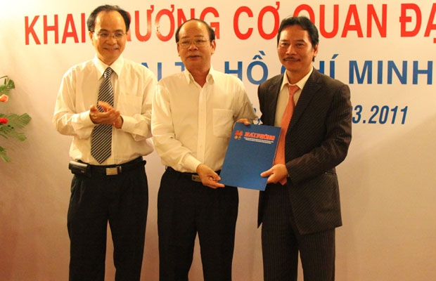 Báo Hải Phòng khai trương cơ quan đại diện tại thành phố Hồ Chí Minh