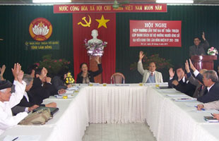 Hướng dẫn lấy ý kiến cử tri nơi cư trú: Thống nhất hoàn thành trước ngày 6/4/2011