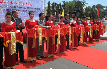 Khánh thành đập – cầu Ông Đạo sau 3 tháng thông xe kỹ thuật