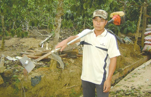 Câu chuyện làm giàu của một người mù chữ