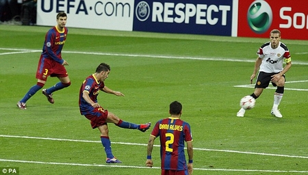 Vùi dập Man Utd, Barca kiêu hãnh đoạt cúp Champions League!