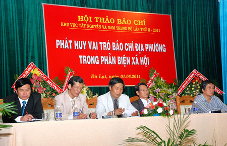 Báo chí địa phương phát huy vai trò phản biện xã hội