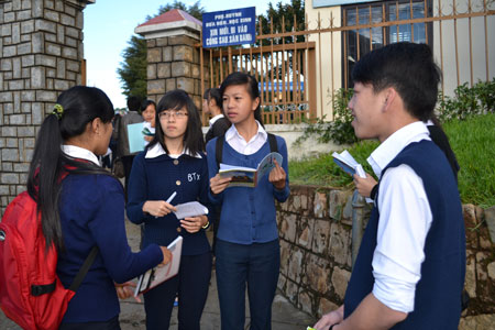 Xem lại bài học.