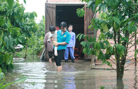Tự ý lấp mương thoát nước, một khu dân cư bị ngập