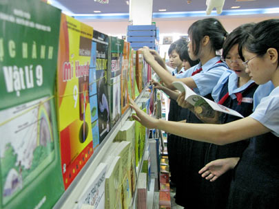 Rộn ràng thị trường sách giáo khoa