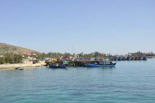 Cảng Lý Sơn.