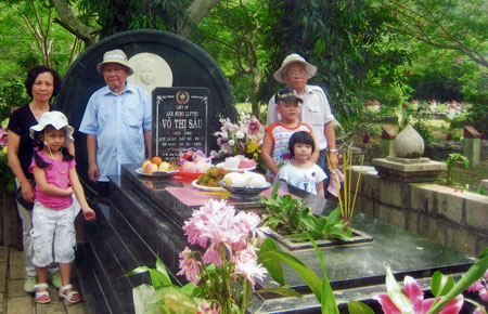 Về thăm quê hương Anh hùng Võ Thị Sáu