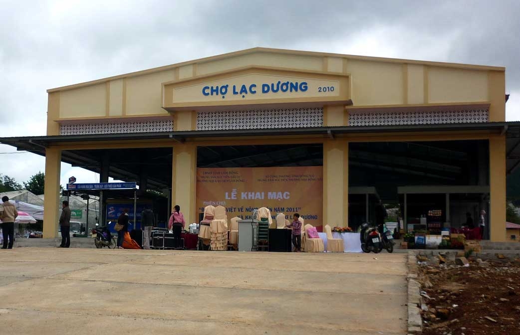 Lạc Dương đã có khu chợ đầu tiên sau 30 năm thành lập
