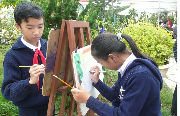Ngày 15.8 học sinh tỉnh Lâm Đồng tựu trường