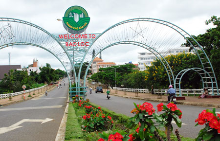 Hạ tầng cơ sở Bảo Lộc ngày một khang trang, khởi sắc